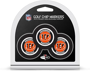 NFL Poker Chip Size with Pop Out Smaller Double-Sided Enamel Markers